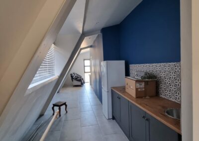 Owner Completed 210 square meter Aframe House - Interior