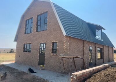 BARN HOUSE DURING OWNER COMPLETION